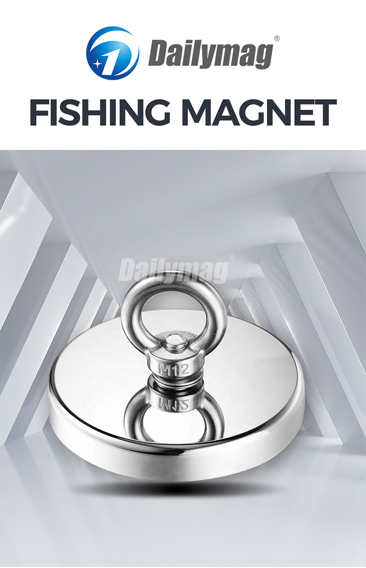fishing magnet, pot magnet, retrieving magnet