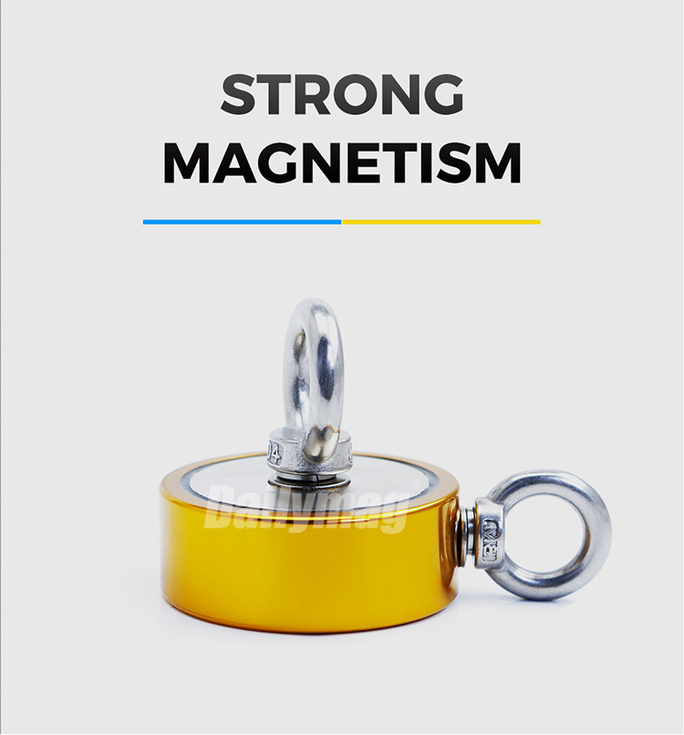 fishing magnet, pot magnet, retrieving magnet