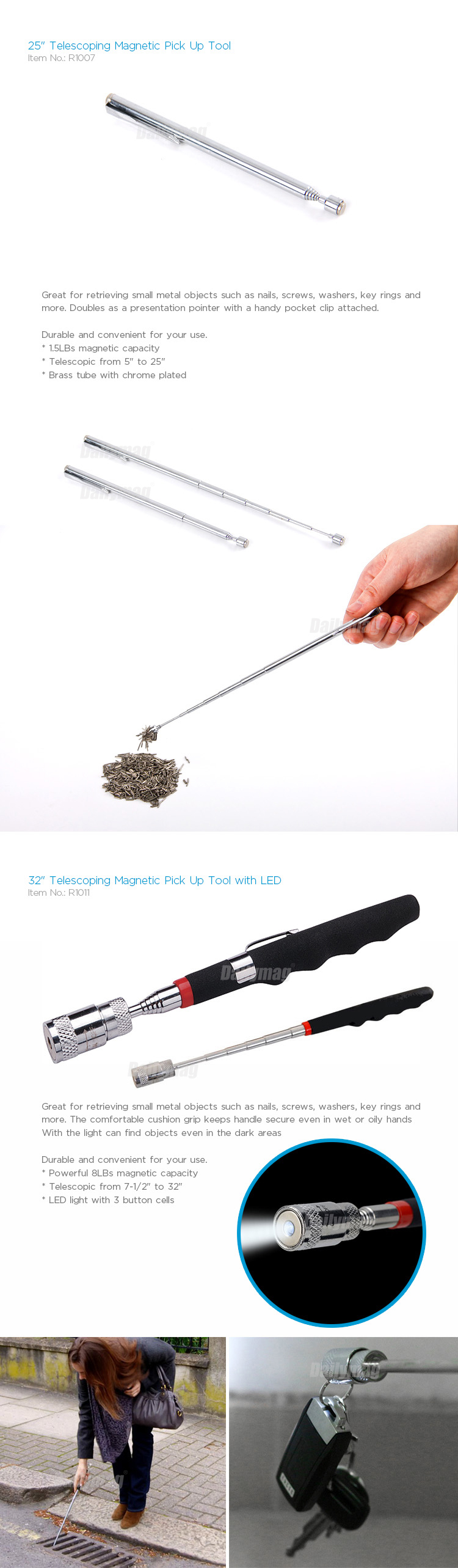 magnetic pick up tool,magnetic retrieving tool,magnetic pick up tools,magnetic retrieving tools